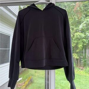 lululemon athletica softstreme black hoodie